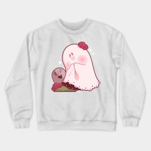 lace ghost Crewneck Sweatshirt